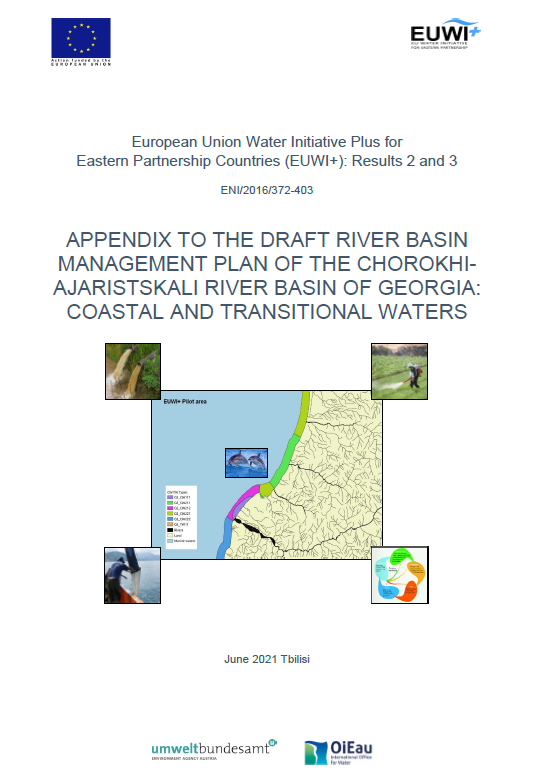 APPENDIX TO THE DRAFT RIVER BASIN MANAGEMENT PLAN OF THE CHOROKHI-AJARISTSKALI RIVER BASIN OF GEORGIA: COASTAL AND TRANSITIONAL WATERS
