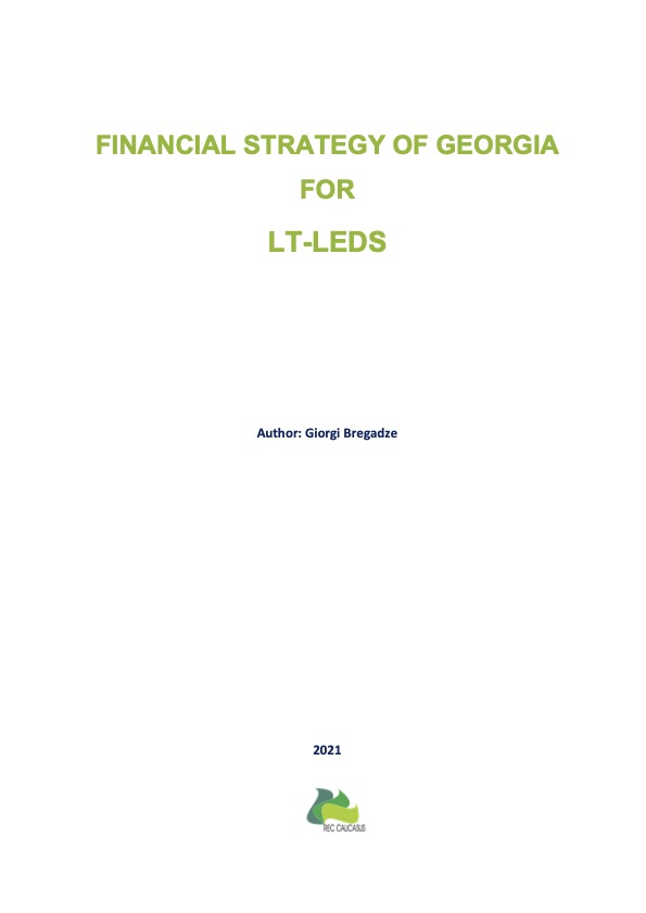 Financial Strategy of Georgia for LT-LEDS